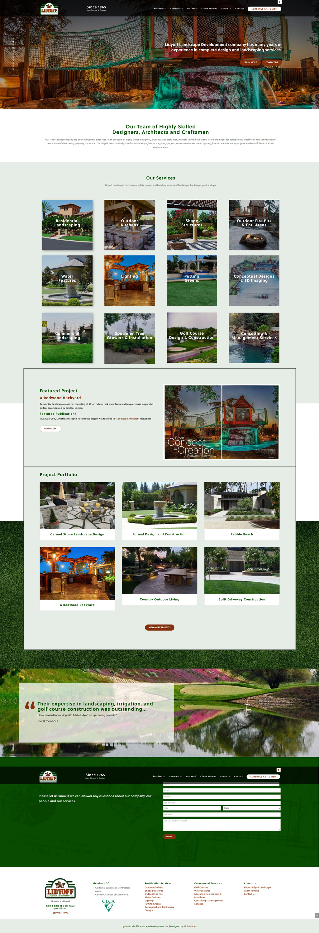 Lidyoff Landscaping Development Co