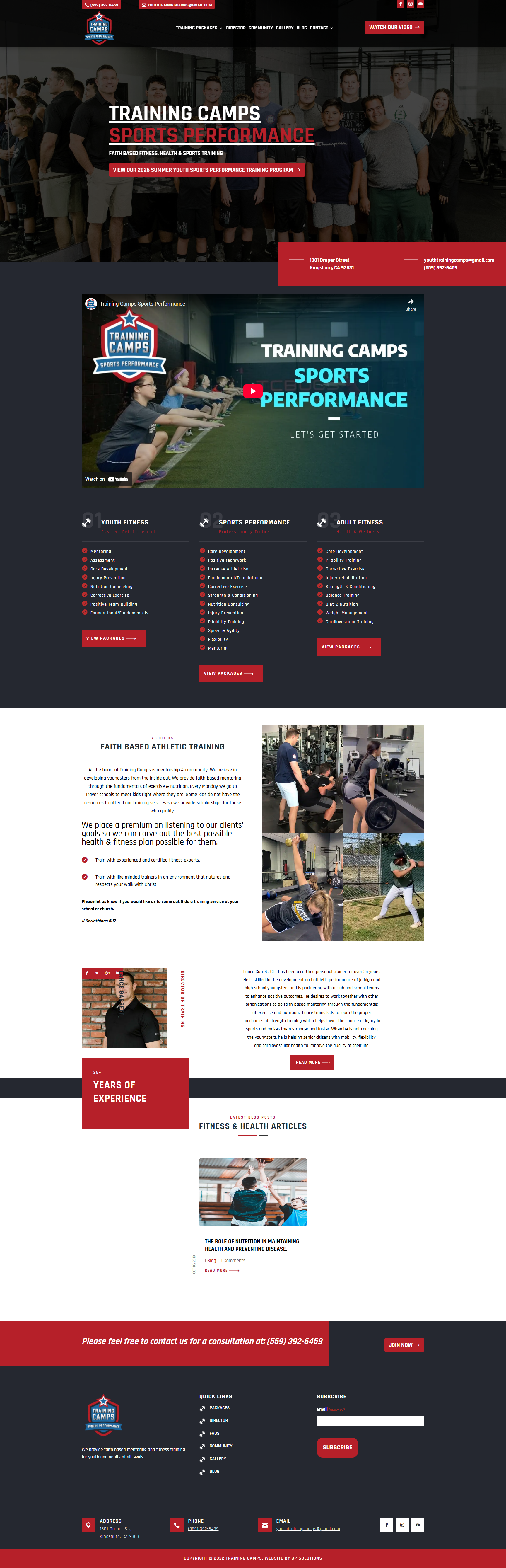 Training Camps Sports Performance